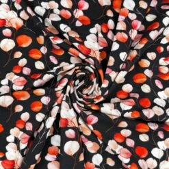 Viscose Jersey Fabric Matera Leaves Digitally Printed 150cm Wide -OHSEWCRAFTY viscose jersey fabric matera leaves digitally printed 150cm wide 2
