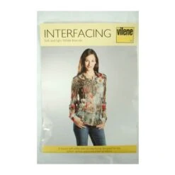 Vlieseline Iron On Super Light Interfacing 90 X 50cm In White Or Black