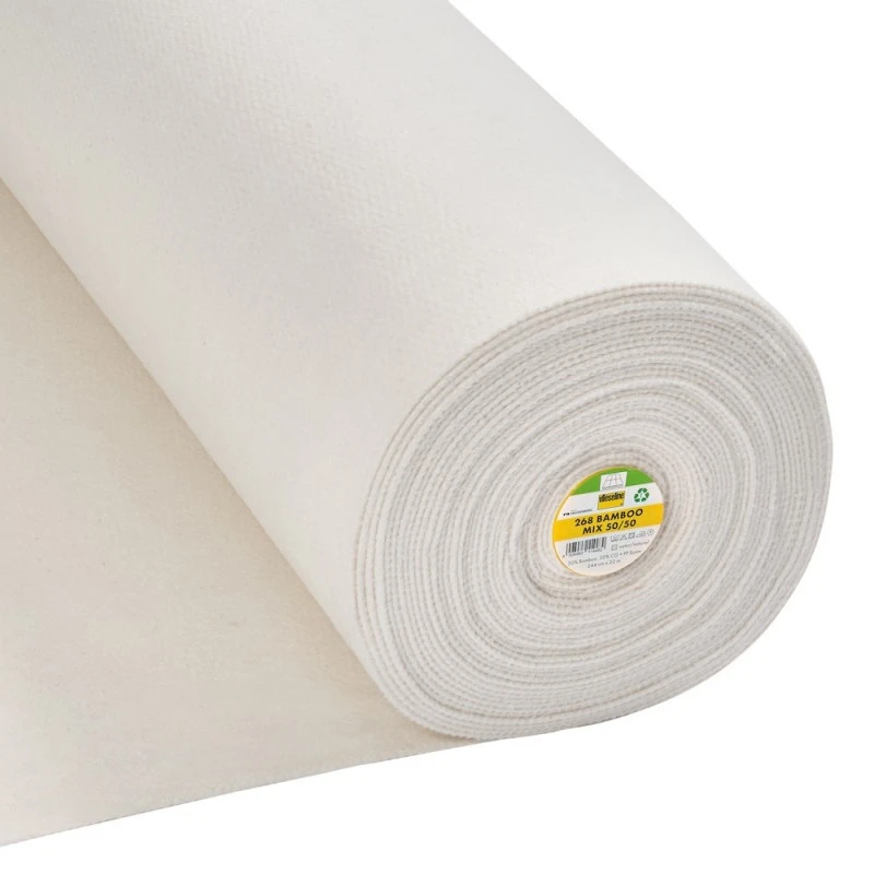 Vlieseline Wadding Bamboo 268 Mix 50/50 244cm Wide 3 Vlieseline Wadding Bamboo 268 Mix 50/50 244cm Wide