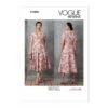 Vogue Pattern V1898 Misses' Dress By Badgley Mischka Maxi Midi -OHSEWCRAFTY vogue pattern v1898 misses dress by badgley mischka maxi midi