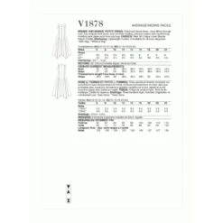 Vogue Patterns V1878 Misses' And Misses' Petite Dress By Tom And Linda Platt -OHSEWCRAFTY vogue patterns v1878 misses and misses petite dress by tom and linda platt 1