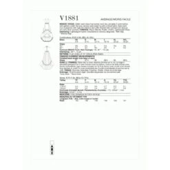 Vogue Patterns V1881 Misses' Dress By Júlio César Gown Ballroom -OHSEWCRAFTY vogue patterns v1881 misses dress by julio cesar gown ballroom 1