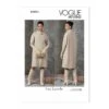Vogue Patterns V1911 Misses' Coat Loose-Fit By Guy Laroche Below Mid-Knee Length