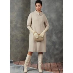 Vogue Patterns V1911 Misses' Coat Loose-Fit By Guy Laroche Below Mid-Knee Length 9 Vogue Patterns V1911 Misses' Coat Loose-Fit By Guy Laroche Below Mid-Knee Length -OHSEWCRAFTY vogue patterns v1911 misses coat loose fit by guy laroche below mid knee length 3