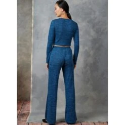 Vogue Patterns V1914 Misses' V-Neck Cardigan, Tunic And Pull-On Trousers -OHSEWCRAFTY vogue patterns v1914 misses v neck cardigan tunic and pull on trousers 4