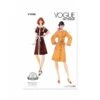Vogue Patterns V1948 Misses' Vintage 1974 Pattern Reissue Loose-Fitting Dress -OHSEWCRAFTY vogue patterns v1948 misses vintage 1974 pattern reissue loose fitting dress