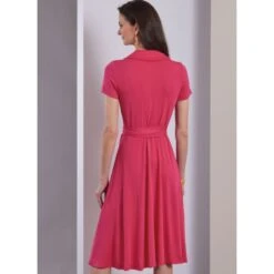 Vogue Patterns V1952 Misses' Wrap Dresses With Sleeve And Skirt Variations -OHSEWCRAFTY vogue patterns v1952 misses wrap dresses with sleeve and skirt variations 6