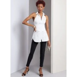 Vogue Patterns V1956 Misses' Close Fitting Tops Sewing Pattern In Two Variations 14 Vogue Patterns V1956 Misses' Close Fitting Tops Sewing Pattern In Two Variations -OHSEWCRAFTY vogue patterns v1956 misses close fitting tops sewing pattern in two variations 4