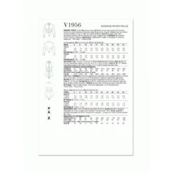 Vogue Patterns V1956 Misses' Close Fitting Tops Sewing Pattern In Two Variations 17 Vogue Patterns V1956 Misses' Close Fitting Tops Sewing Pattern In Two Variations -OHSEWCRAFTY vogue patterns v1956 misses close fitting tops sewing pattern in two variations 7