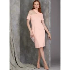 Vogue Patterns V1969 Misses' Cut-Out Shoulder Knit Dresses Long Or Short Sleeves 17 Vogue Patterns V1969 Misses' Cut-Out Shoulder Knit Dresses Long Or Short Sleeves -OHSEWCRAFTY vogue patterns v1969 misses cut out shoulder knit dresses long or short sleeves 7