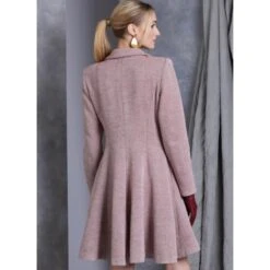 Vogue Patterns V1971 Misses' Lined Fitted Double-Breasted Coat In Five Lengths -OHSEWCRAFTY vogue patterns v1971 misses lined fitted double breasted coat in five lengths 4