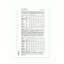 Vogue Patterns V1971 Misses' Lined Fitted Double-Breasted Coat In Five Lengths -OHSEWCRAFTY vogue patterns v1971 misses lined fitted double breasted coat in five lengths 6