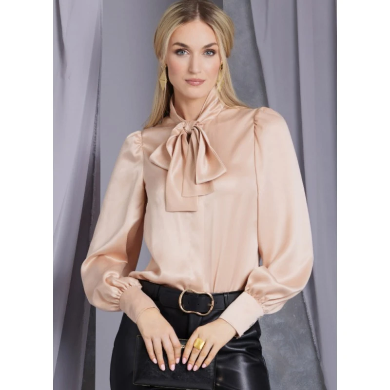 Vogue Patterns V1973 Misses' Semi-Fitted Blouse Concealed Front Button Closure 5 Vogue Patterns V1973 Misses' Semi-Fitted Blouse Concealed Front Button Closure - Image 3