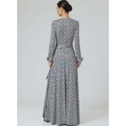 Vogue Patterns V2000 Misses’ Vintage 70s DVF Wrap Dress By Diane Von Furstenberg -OHSEWCRAFTY vogue patterns v2000 misses vintage 70s dvf wrap dress by diane von furstenberg 4