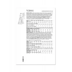 Vogue Patterns V2001 Misses’ Vintage Pattern 1941 One-Piece Long Length Dress -OHSEWCRAFTY vogue patterns v2001 misses vintage pattern 1941 one piece long length dress 2