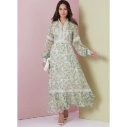 Vogue Patterns V2004 Misses’ Lined Dress With Raglan Sleeves In Two Lengths 11 Vogue Patterns V2004 Misses’ Lined Dress With Raglan Sleeves In Two Lengths -OHSEWCRAFTY vogue patterns v2004 misses lined dress with raglan sleeves in two lengths 2