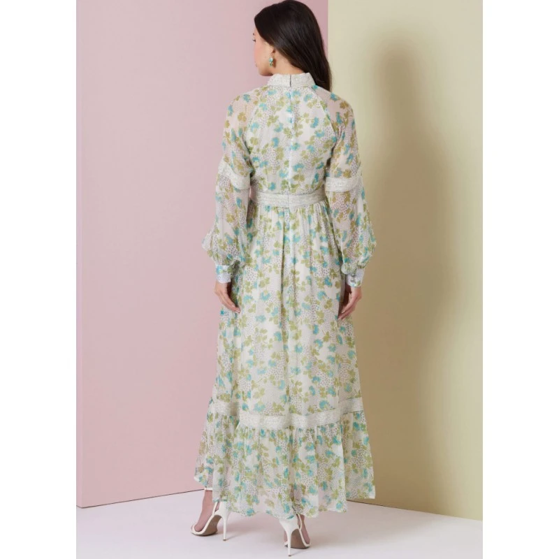 Vogue Patterns V2004 Misses’ Lined Dress With Raglan Sleeves In Two Lengths 8 Vogue Patterns V2004 Misses’ Lined Dress With Raglan Sleeves In Two Lengths - Image 6