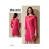 Vogue Sewing Pattern V1555 Women's Dress With Asymmetrical Insets -OHSEWCRAFTY vogue sewing pattern v1555 women s dress with asymmetrical insets