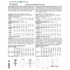Vogue Sewing Pattern V1643 Misses'/Misses' Petite Jacket, Dress And Skirt 5 Vogue Sewing Pattern V1643 Misses'/Misses' Petite Jacket, Dress And Skirt -OHSEWCRAFTY vogue sewing pattern v1643 misses misses petite jacket dress and skirt 1