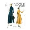 Vogue Sewing Pattern V1738 Misses' Wide-Collar, Fit-and-Flare Vintage Dress -OHSEWCRAFTY vogue sewing pattern v1738 misses wide collar fit and flare vintage dress