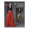 Vogue Sewing Pattern V1772 Misses’ Very Loose-Fitting Trousers Have Soft Pleats -OHSEWCRAFTY vogue sewing pattern v1772 misses very loose fitting trousers have soft pleats