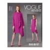 Vogue Sewing Pattern V1773 Misses' Unlined Asymmetric Jacket, Dress With Slit -OHSEWCRAFTY vogue sewing pattern v1773 misses unlined asymmetric jacket dress with slit