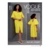 Vogue Sewing Pattern V1798 Misses' Very Loose-fitting Lined Midi Shift Dress -OHSEWCRAFTY vogue sewing pattern v1798 misses very loose fitting lined midi shift dress