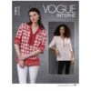 Vogue Sewing Pattern V1812 Misses' Loose-fitting Tunic Has Notch Collar 1 Vogue Sewing Pattern V1812 Misses' Loose-fitting Tunic Has Notch Collar -OHSEWCRAFTY vogue sewing pattern v1812 misses loose fitting tunic has notch collar