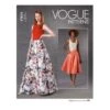 Vogue Sewing Pattern V1813 Misses' Flared Skirt With Yoke Detail 1 Vogue Sewing Pattern V1813 Misses' Flared Skirt With Yoke Detail -OHSEWCRAFTY vogue sewing pattern v1813 misses flared skirt with yoke detail