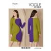 Vogue Sewing Pattern V1819 Misses' Fitted Lined Colourblock Sheath Dress -OHSEWCRAFTY vogue sewing pattern v1819 misses fitted lined colourblock sheath dress