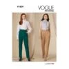 Vogue Sewing Pattern V1829 Misses' Petite Slightly Tapered Cropped Trouser 2 Vogue Sewing Pattern V1829 Misses' Petite Slightly Tapered Cropped Trouser -OHSEWCRAFTY vogue sewing pattern v1829 misses petite slightly tapered cropped trouser