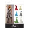 Vogue Sewing Pattern V8470 Women's Dress -OHSEWCRAFTY vogue sewing pattern v8379 women s front wrap dress