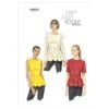 Vogue Sewing Pattern V8815 Women's Peplum Top -OHSEWCRAFTY vogue sewing pattern v8815 women s peplum top