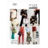 Vogue Sewing Pattern V8823 Women's Hand Bags In Various Styles -OHSEWCRAFTY vogue sewing pattern v8823 women s hand bags in various styles