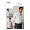 Vogue Sewing Pattern V8889 Men's Shirt -OHSEWCRAFTY vogue sewing pattern v8889 men s shirt