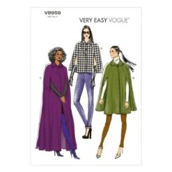Vogue Sewing Pattern V8959 Women's Cape Coat