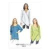 Vogue Sewing Pattern V9111 Women's Loose Fitted Pull Over Top -OHSEWCRAFTY vogue sewing pattern v9111 women s loose fitted pull over top
