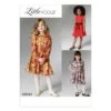 Vogue Sewing Pattern V9141 Children's Collared Dress And Belt -OHSEWCRAFTY vogue sewing pattern v9141 children s collared dress and belt