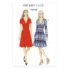 Vogue Sewing Pattern V9146 Women's Summer Dress With Flared Skirt -OHSEWCRAFTY vogue sewing pattern v9146 women s summer dress with flared skirt