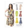 Vogue Sewing Pattern V9167 Women's Notch-Neck Princess-Seam Dress -OHSEWCRAFTY vogue sewing pattern v9167 women s notch neck princess seam dress