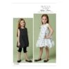 Vogue Sewing Pattern V9261 Children's Tunic And Dress With Bubble Hem & Leggings -OHSEWCRAFTY vogue sewing pattern v9261 children s tunic and dress with bubble hem leggings