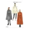Vogue Sewing Pattern V9288 Women's Cape With Stand Collar Pockets & Belt -OHSEWCRAFTY vogue sewing pattern v9288 women s cape with stand collar pockets belt