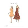 Vogue Sewing Pattern V9292 Women's Misses' Dresses And Dickie