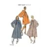 Vogue Sewing Pattern V9340 Women's Coat With Loose Fitted Hoods -OHSEWCRAFTY vogue sewing pattern v9340 women s coat with loose fitted hoods