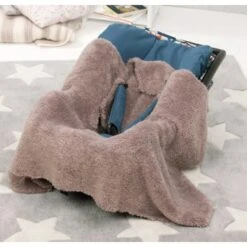 Wendy Wools Knitting Pattern P1298 Car Seat Blanket In Peter Pan Precious Chunky -OHSEWCRAFTY wendy wools knitting pattern p1298 car seat blanket in peter pan precious chunky 3