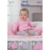 Wendy Wools Knitting Pattern PP004 Baby Jumper & Blanket Knitted In Peter Pan DK -OHSEWCRAFTY wendy wools knitting pattern pp004 baby jumper blanket knitted in peter pan dk
