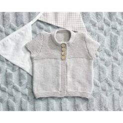 Wendy Wools Knitting Pattern PP005 Baby Cardigan And Hat Knitted In Peter Pan DK -OHSEWCRAFTY wendy wools knitting pattern pp005 baby cardigan and hat knitted in peter pan dk 2