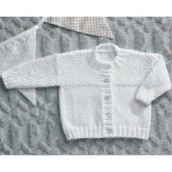 Wendy Wools Knitting Pattern PP012 Baby Cardigans & Sweater Knit In Peter Pan DK -OHSEWCRAFTY wendy wools knitting pattern pp012 baby cardigans sweater knit in peter pan dk 2