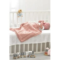 Wendy Wools Knitting Pattern PP022 Baby Heart Blankets Knitted In Peter Pan DK