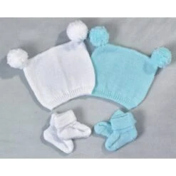 Wendy Wools Knitting Pattern PP036 Baby Cardigan Hats & Boots In Peter Pan 4Ply -OHSEWCRAFTY wendy wools knitting pattern pp036 baby cardigan hats boots in peter pan 4ply 2